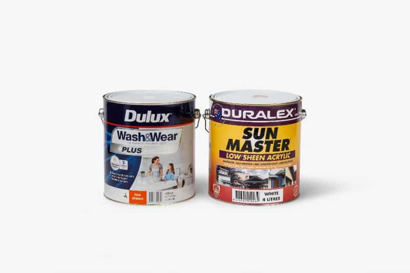 Paint tins